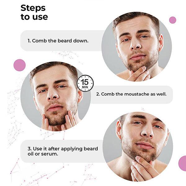 Cosmos by Bewakoof Beard Comb 1's - Beard Comb