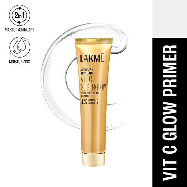 Netmeds | Lakeme Makeup + Skincare VitC Superglow Skin Perfecting Primer 30 gm