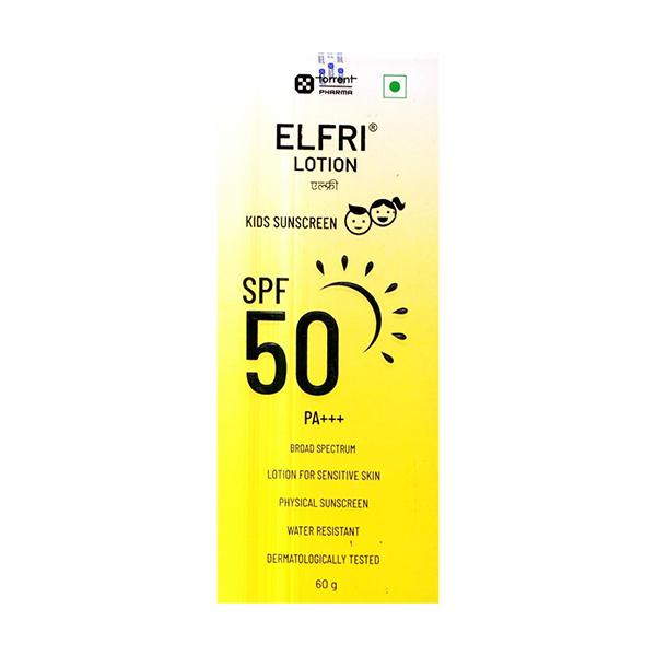 ELFRI KIDS SPF 50 PA+++ SUNSCREEN Lotion 60g