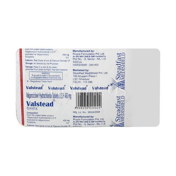 Valstead Tablet 2'S - Viral infections-Ant