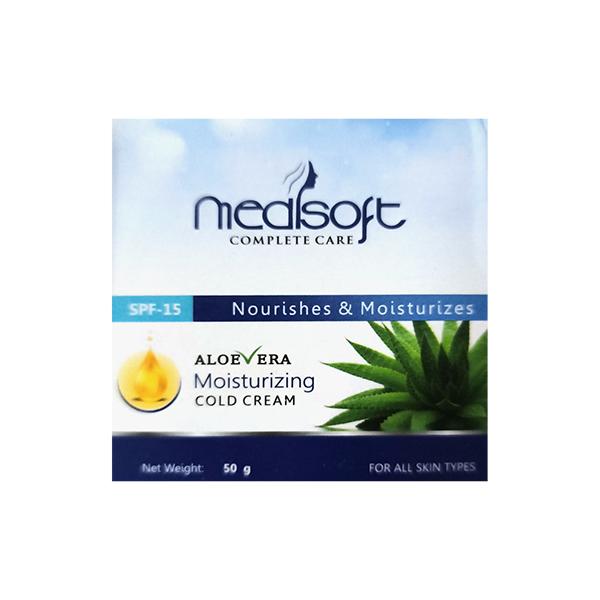 Netmeds | MEDISOFT SPF 15 ALOE VERA MOISTURIZING COLD Cream 50g