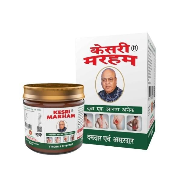 Kesri Marham Pain Relief Ointment (Pack of 2 x 100 gm) 1's - Pain Relief (Ayush)