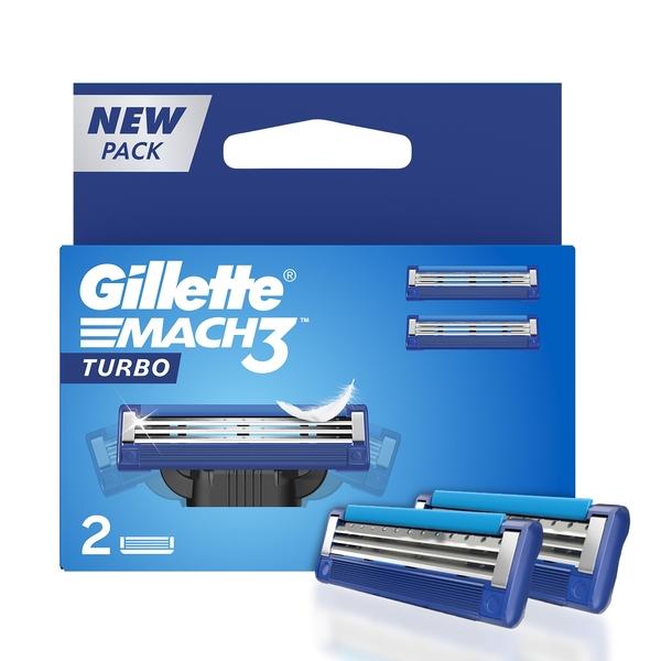 Netmeds | Gillette Mach 3 Turbo Cartridges 2's