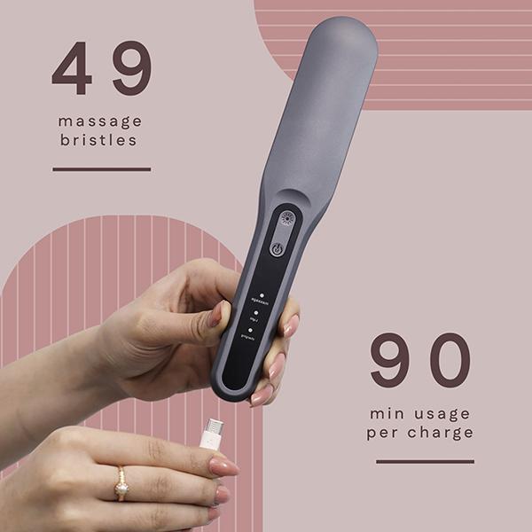 Winston Led Hair Growth Therapy Comb Detangling Red & Blue Light Mode 200 gm - Hair Combs