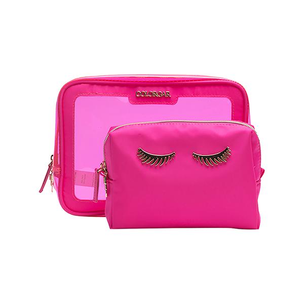 Netmeds | Colorbar Lips and Lashes Box Pouch - Neon Pink 240gm 1's