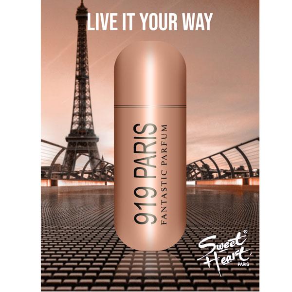Sweet Heart JBJ Perfume 919 Paris Rose Gold Eau De Parfum 50 ml - Perfumes (Edt/Edp)