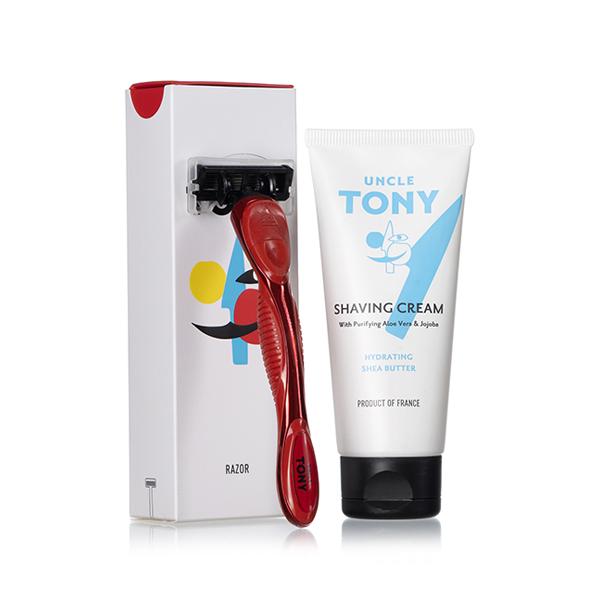 Netmeds | Uncle Tony Shaving Sets (Red) 300's
