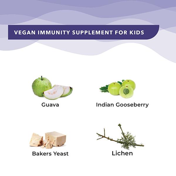 Wellbeing Nutrition Marvel Black Panther Melts Kids Advanced Immunity with Clinically Proven Vitamin C Zinc and D3 - 30 Strips - Multi-Vitamins