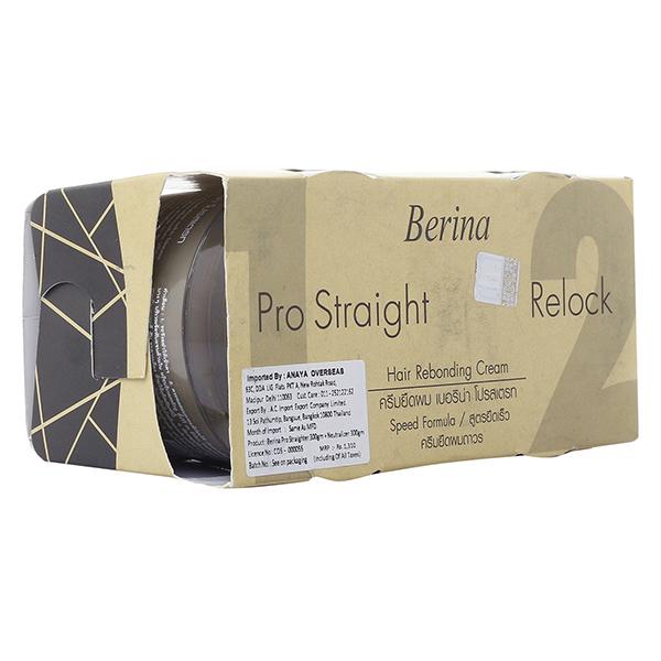 Berina Pro Straight Cream (Rebonding) 300 gm - Straighteners