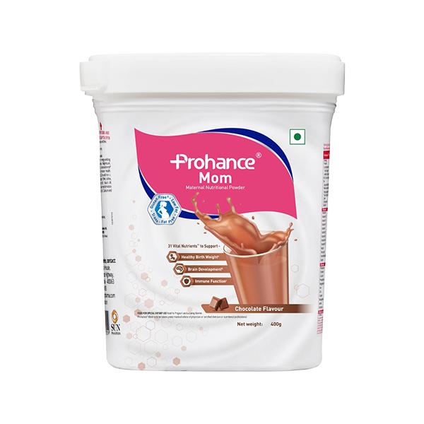 Netmeds | Prohance Mom Chocolate Flavour Powder 400gm