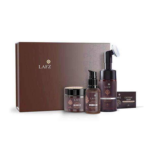 LAFZ skincare coffee essentials gift set (pack of 4) 500 gm - Face Washes