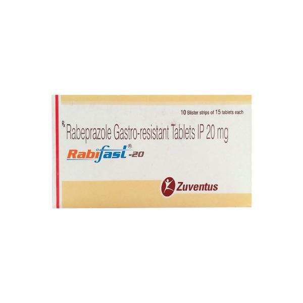 Rabifast 20mg Tablet 15'S - Ulcer/Reflux/Flatulence-Aaa