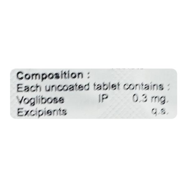 Vogliboz 0.3mg Tablet 10'S - Diabetes-Ant