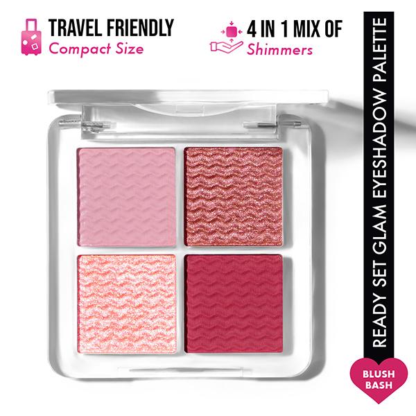 Insight Cosmetics Ready Set Glam Eyeshadow Palette Blush Bash 11 gm - Eye Shadow Palettes
