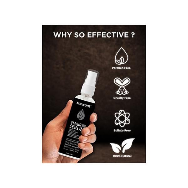 Mancode Hair Serum 100 ml - Hair Serums