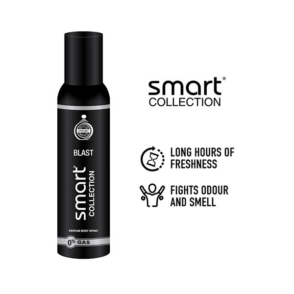 Smart Collection BLAST NO GAS Deodorant Spray 150 ml - Men Deodorants/Roll-Ons