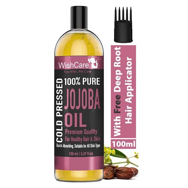 Netmeds | Wishcare 100% Pure Cold Pressed Jojoba Oil 100 ml