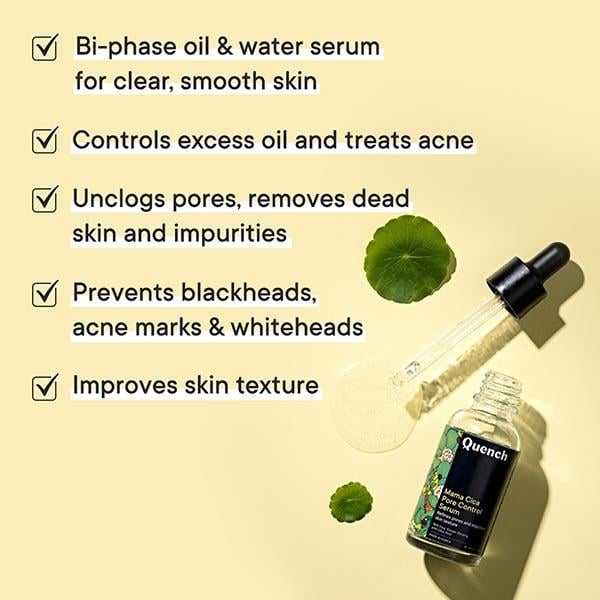 Quench Botanics Mama Cica Pore Control Serum 30 ml - Face Gels
