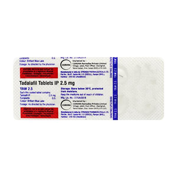 Netmeds | YAW 2.5 Tablet 10's