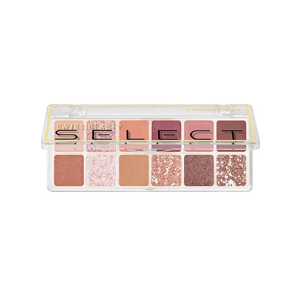 Swiss Beauty Select 12 Shades Eyeshadow Palette, Mattes + Shimmers + Metallics Slow Days 10 gm - Eye Shadow Palettes