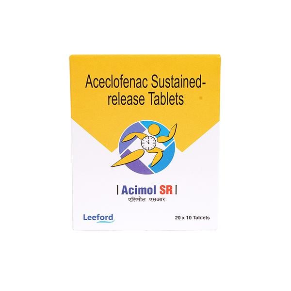 Acimol SR Tablet 10'S - Pain relief-Nsa