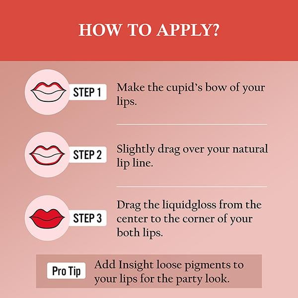 Insight Cosmetics Long Wear Color Rich Lip Gloss - Temptation 4 ml - Lip Glosses