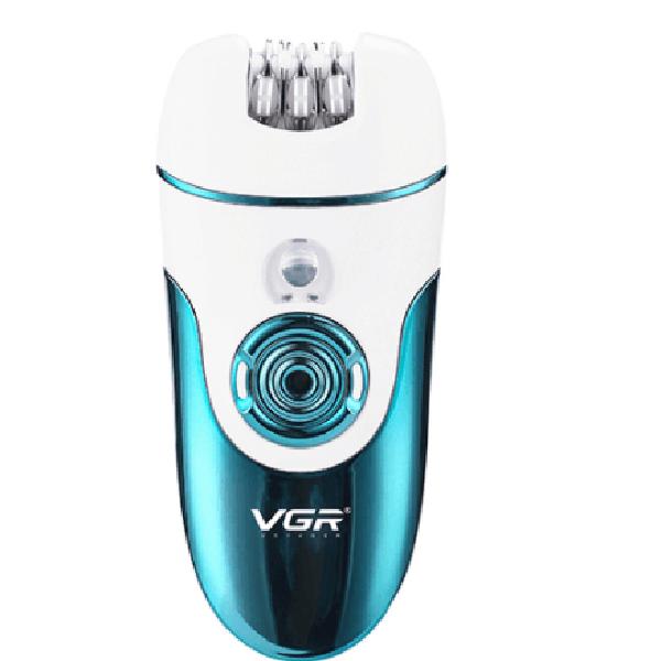 VGR 4in1 Epilator and Shaver for Face Legs Underarms Bikini with Callus Remover for Wet and Dry use 1s 1's - Hair Removal Accessories