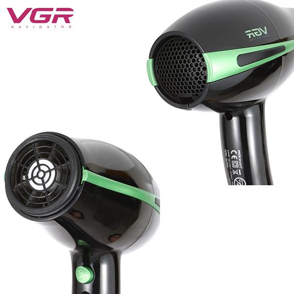 VGR V-406 Professional Hair Dryer, Silky Shine Hot And Cold Hair Dryer AC Motor 1's - Hair Dryers