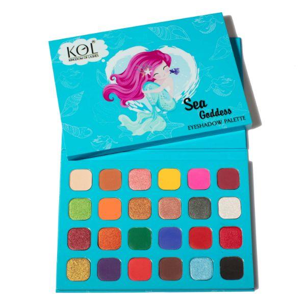 Kingdom Of Lashes - Sea Goddess X24 - Eyeshadow Palette 1's - Eye Shadow Palettes