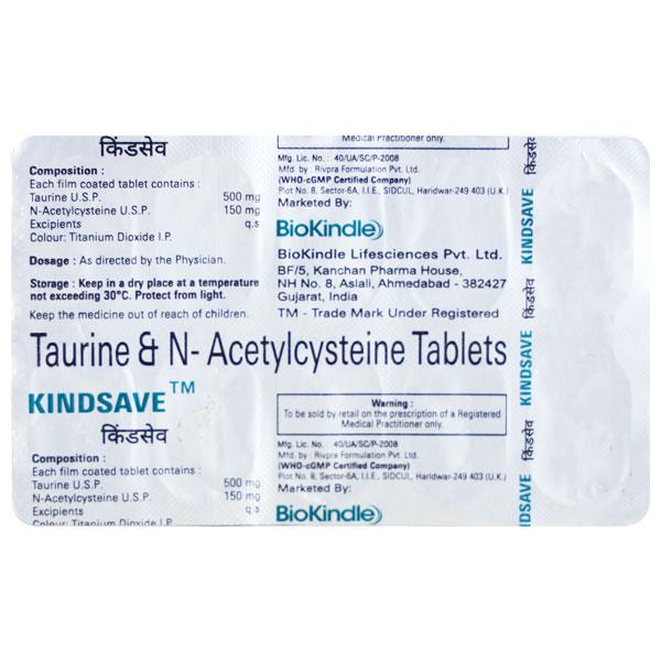 KINDSAVE Tablet 10's - Supplements-Ent