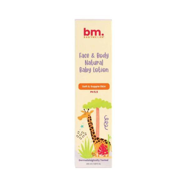 BabyMelon Natural Baby Lotin Face and Body 200 gm - Creams/Oils/Lotions