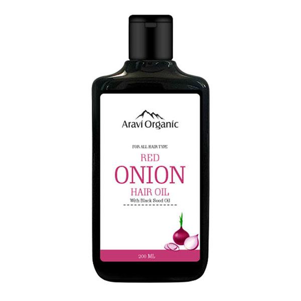 Aravi Organic Hair Growth Hair Oil with Onion Oil 200 ml - Hair Oils