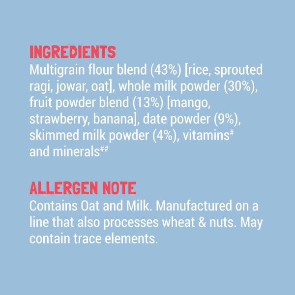 Slurrp Farm Cereal - Multigrain Millets & Mixed Fruit (Refill Pack) 300 g - Baby And Infant Supplements
