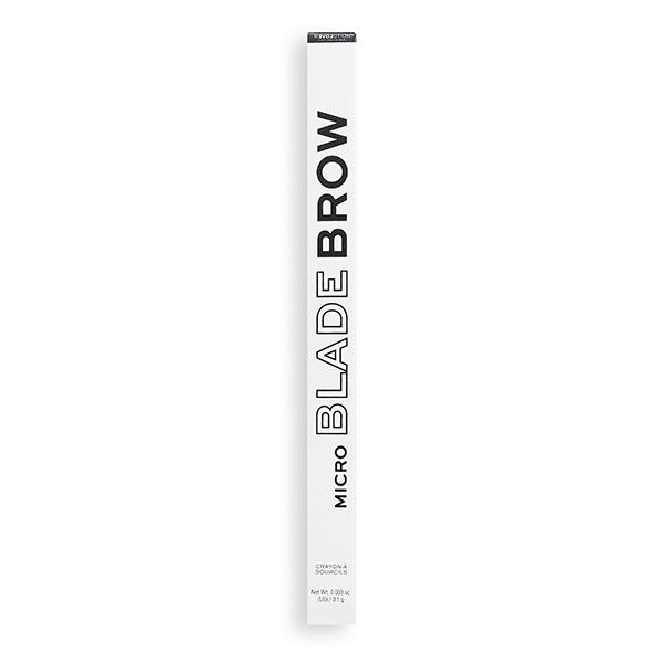 Makeup Revolution Blade Brow Pencil Dark Brown 0.1 gm - Eyebrow Pencils & Enhancers