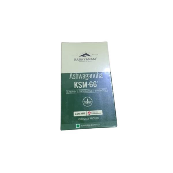Netmeds | Rasayanam Ashwagandha KSM66 600Mg Capsules 60's