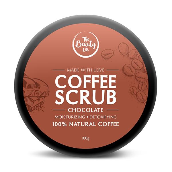 The Beauty Co. Chocolate Coffee Body Scrub, 100 gm - Face Scrubs