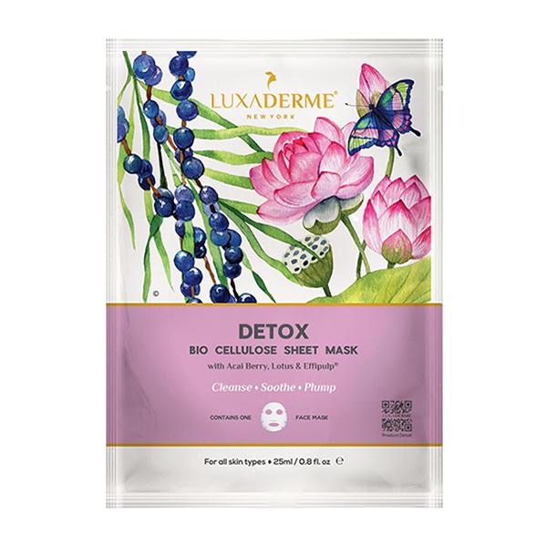 Luxa Derme Detox Bio Cellulose Sheet Mask 25 ml