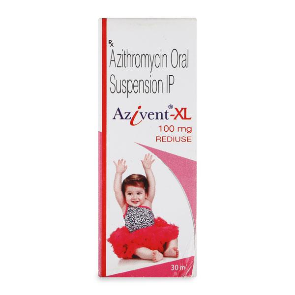 Azivent XL 100mg Syrup 30ml