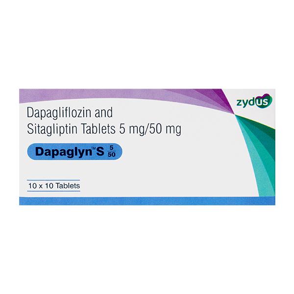 DAPAGLYN S 5/50 Tablet 10's - Diabetes-Ant