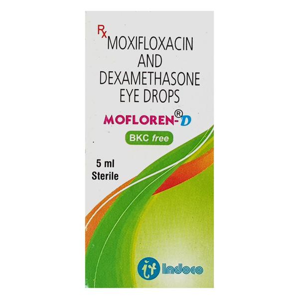 Mofloren D Eye Drops 5ml - Eye Infections-Eaa