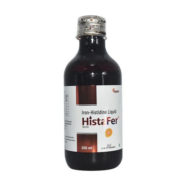 HISTAFER DELICIOUS ORANGE FLAVOUR Liquid 200ml - Iron Supplement/Anaemia-Vma