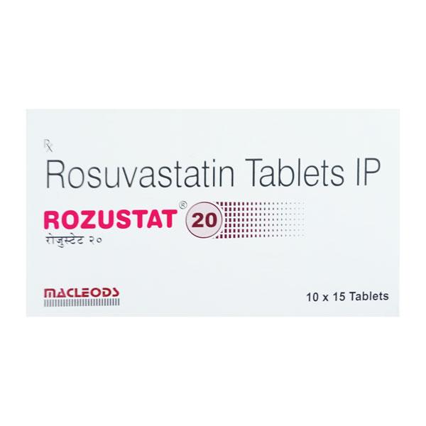 Netmeds | ROZUSTAT 20 Tablet 15's