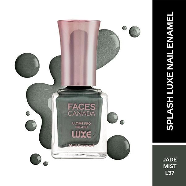 Netmeds | Faces Canada Ultime Pro Splash Luxe Nail Enamel - Jade Mist (L37) 12 ml