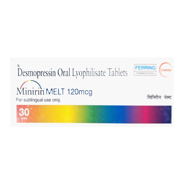 Netmeds | MINIRIN MELT 120mcg Orally Lyophilisate Tablet 30's
