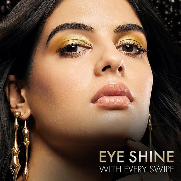 Lakme Absolute Explore Eye Paint Glittering Gold Dust 3 gm - Eyeshadow, Bases & Primers