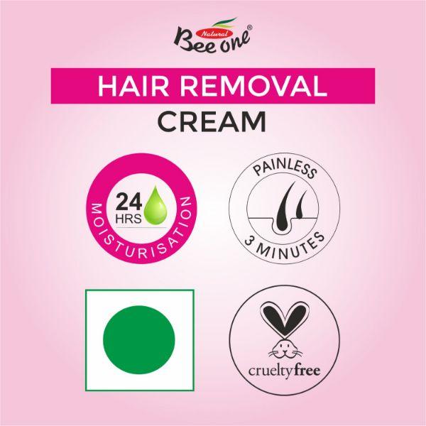 Bee One Rose Hair Removal Cream 60 ml - Shaving & Hair Removal