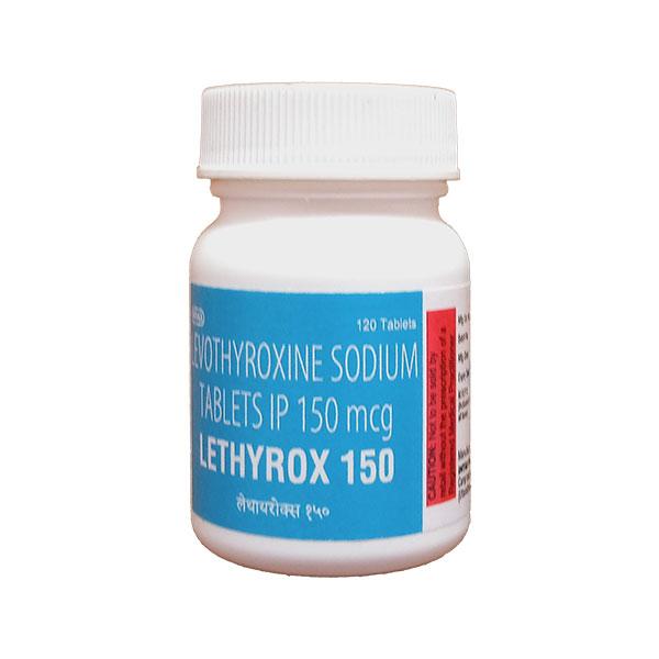 LETHYROX 150 Tablet 120's - Hypothyroidism