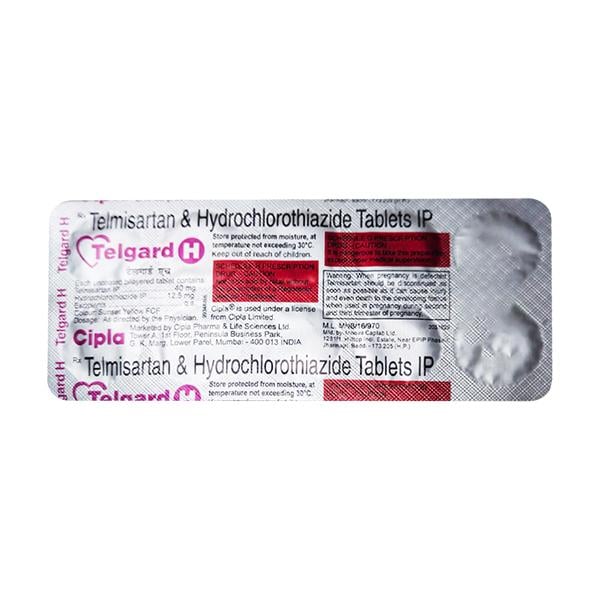 Netmeds | Telgard H 12.5mg Tablet 10'S