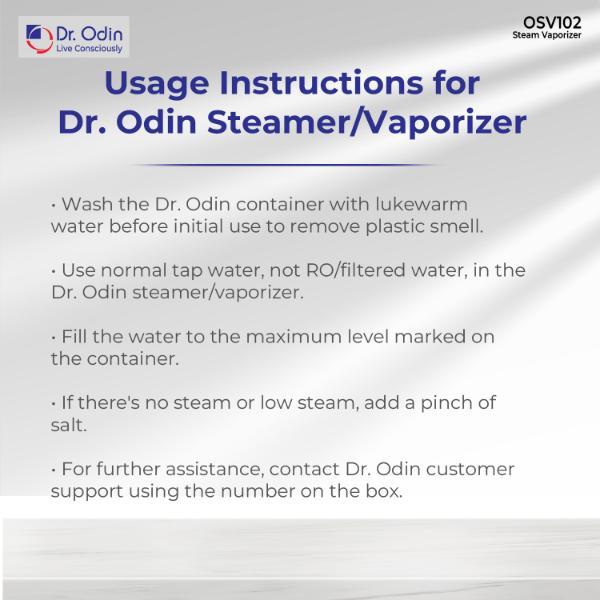 Dr. Odin Vaporizer Dual Layer (OSV102) 1's - Nebulizers / Vaporizer