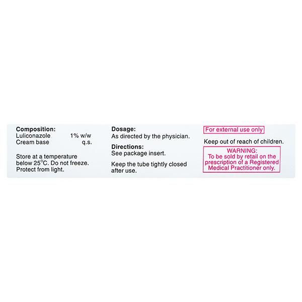 LULEE Cream 15gm - Fungal Infections-Taa